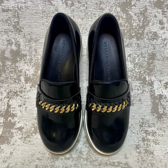 Stella McCartney Binx Vegan Leather Platform Sneaker in Black - Picture 6 of 10